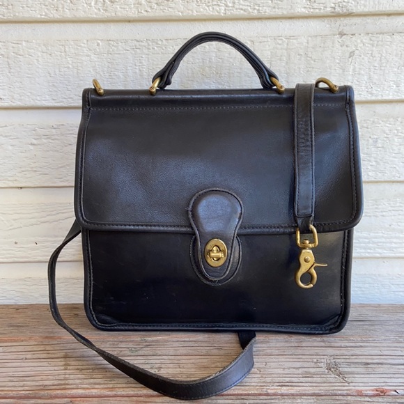 Coach Handbags - Coach Vintage Willis Legacy Satchel Top Handle